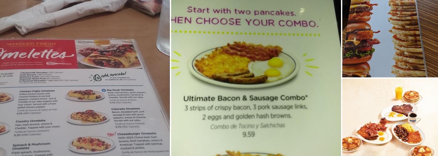 IHOP Menu