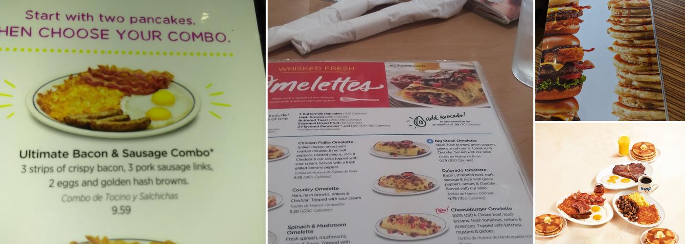 IHOP Menu
