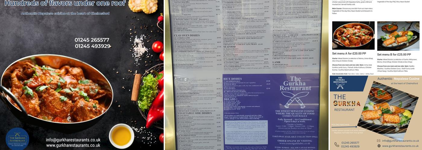 The Gurkha Restaurant Menu