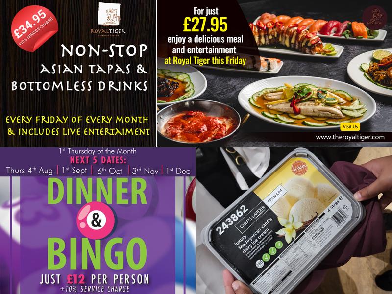 Royal Tiger Sushi Menu