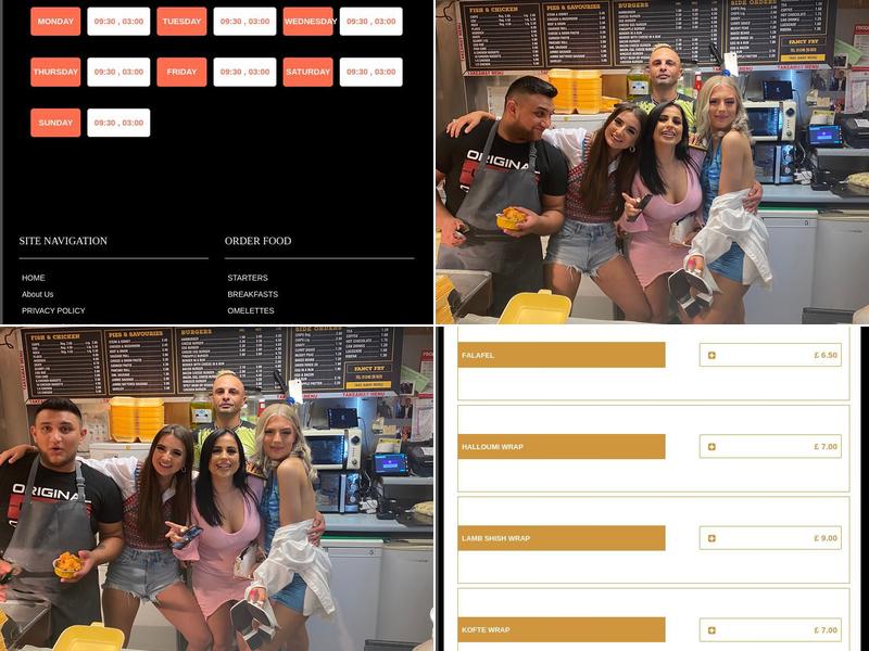 Fancy Fry Essex Menu