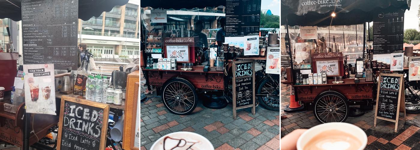 Coffeebike Chelmsford Menu