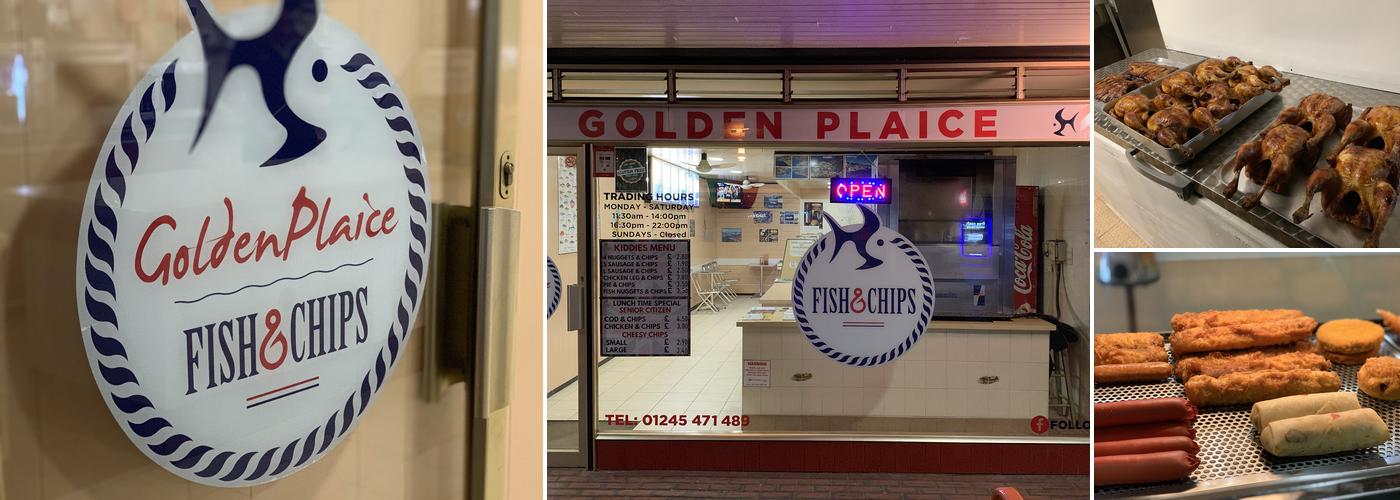 Golden Plaice Fish & Chips