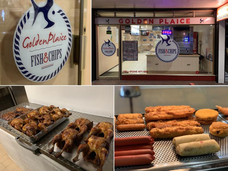 Golden Plaice Fish & Chips