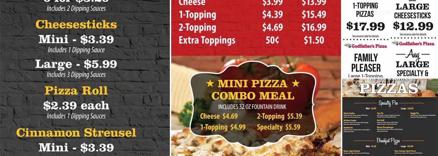 Godfather's Pizza Express Menu