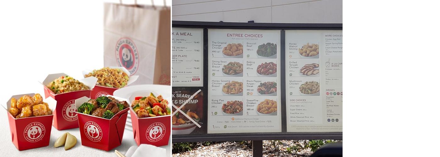 Panda Express Menu