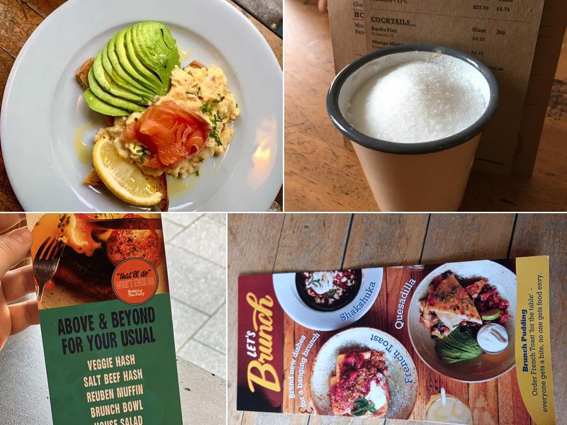 Boston Tea Party Cheltenham Menu