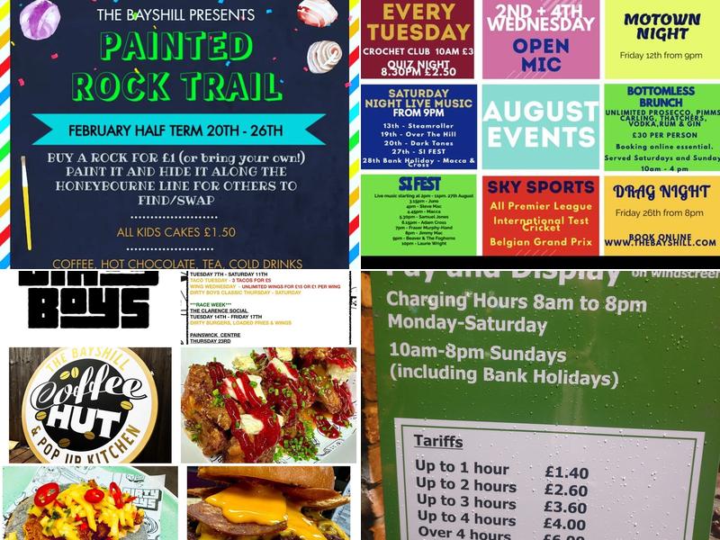 The Bayshill Inn Menu