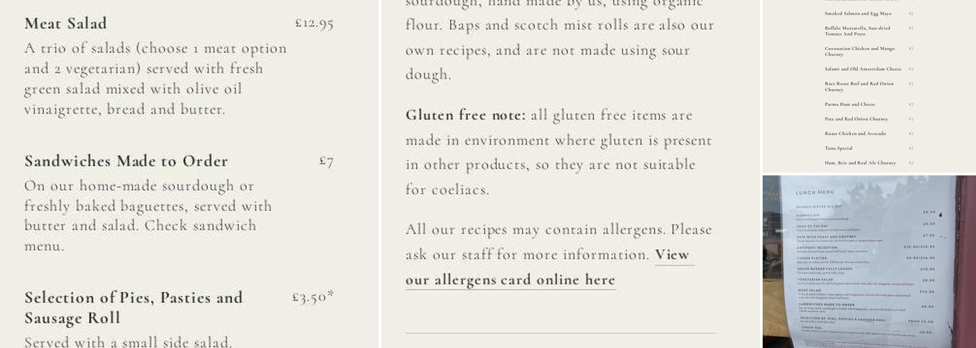 Maison Chaplais Menu