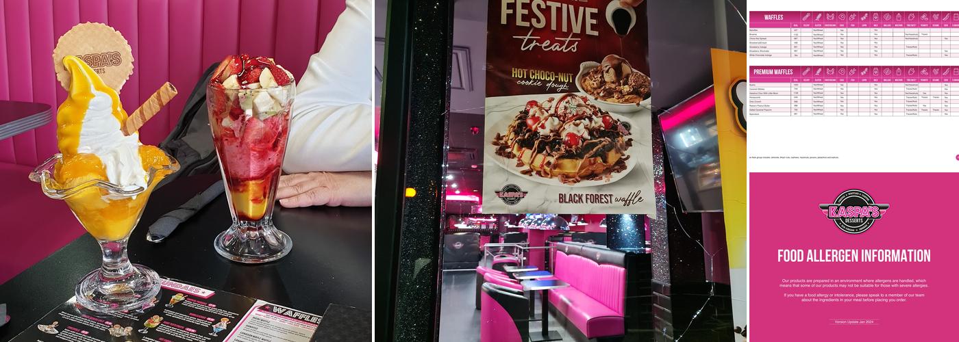 Kaspa's Cheltenham Menu