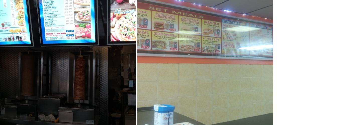 Antalya Kebab And Pizza Menu