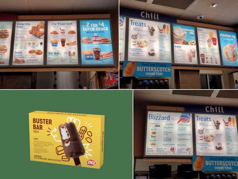 Dairy Queen Grill & Chill Menu