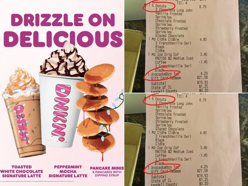 Dunkin' Menu