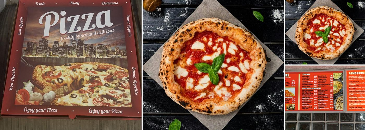 Pan Pizza and Shiraz Balti Menu