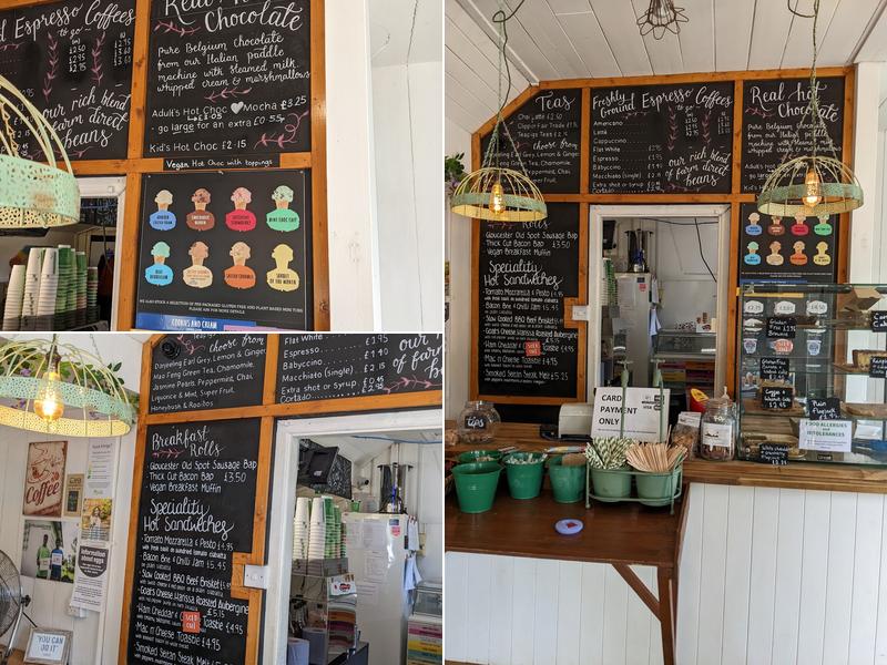 Montpellier Garden Cafe, In The Park Menu