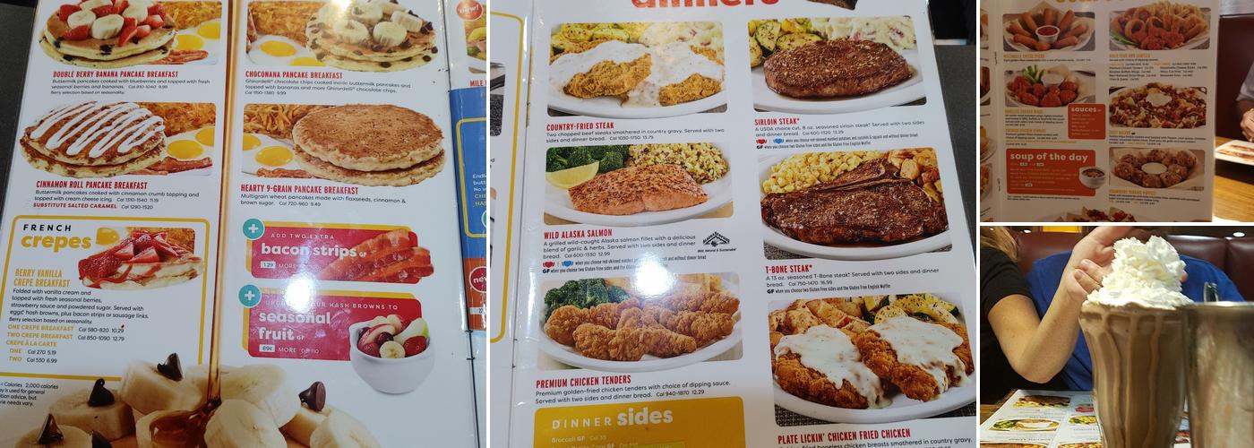 Denny's Menu