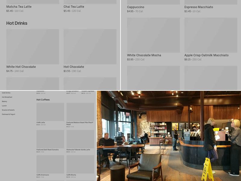 Starbucks Menu
