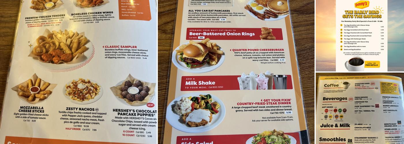 Denny's Menu