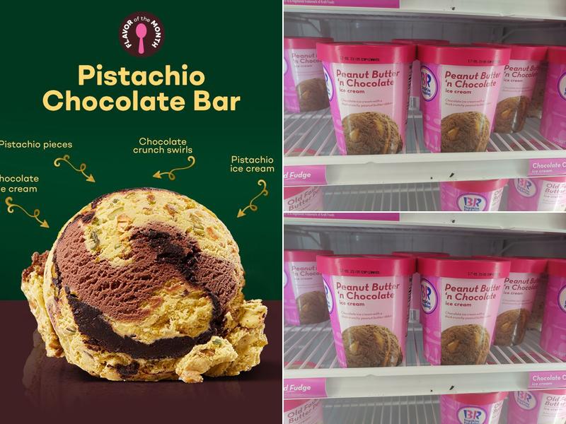 Baskin-Robbins Menu