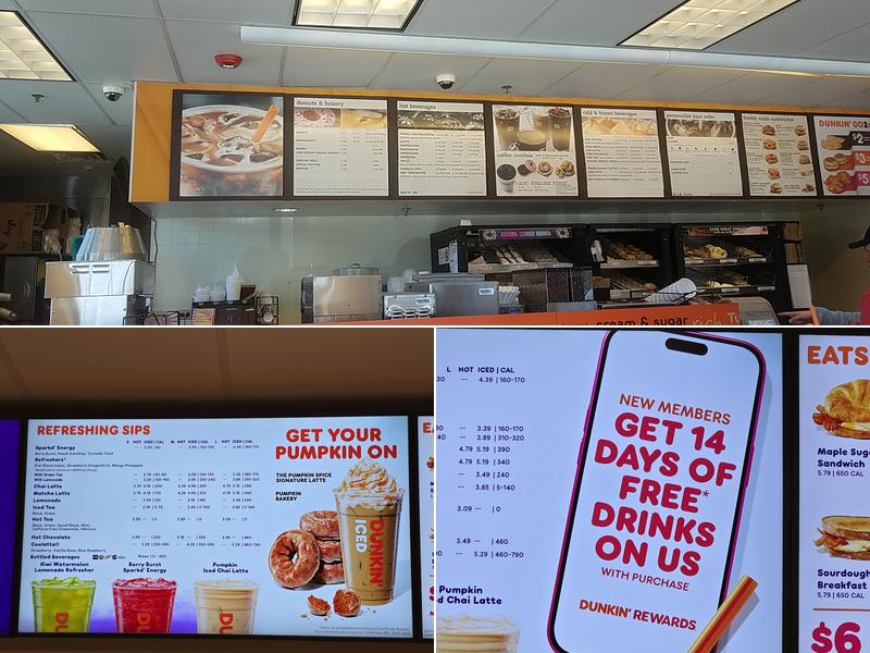 Dunkin' Menu
