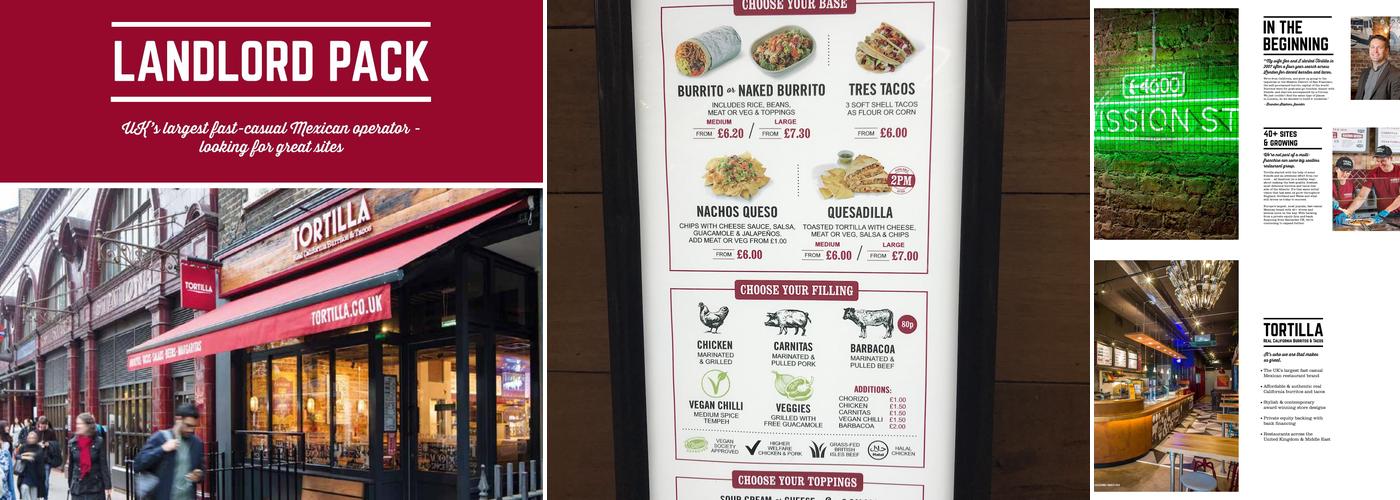 Tortilla Kingston Menu