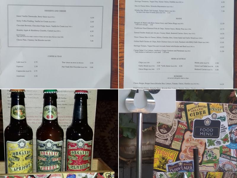 The Gazebo Pub and Riverside Dining Menu