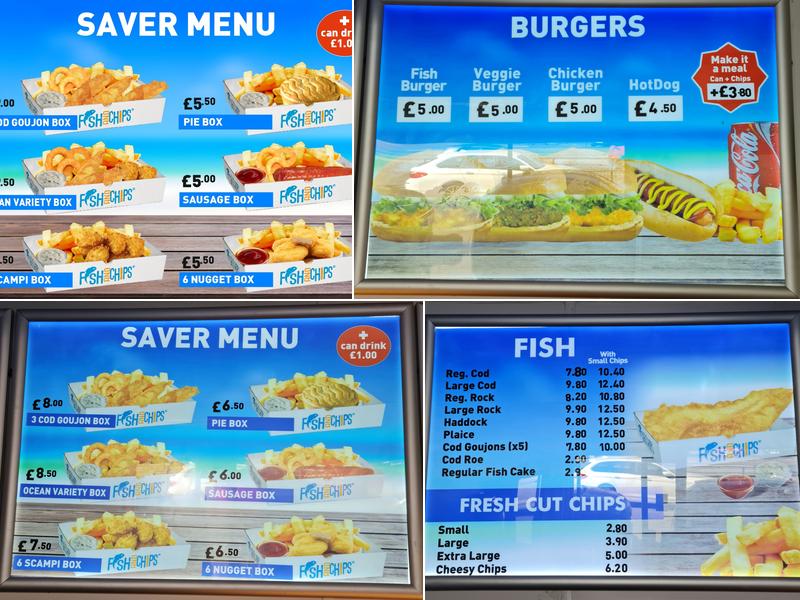 Fish&Chips-The Marlin Chessington Menu
