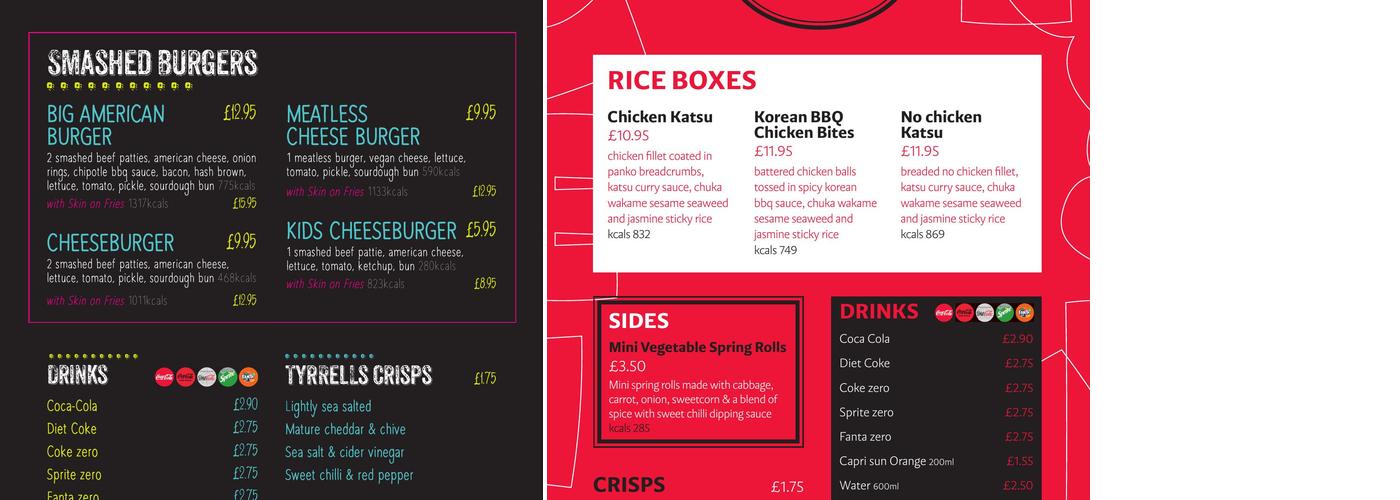 Captain's Fish & Chips Menu