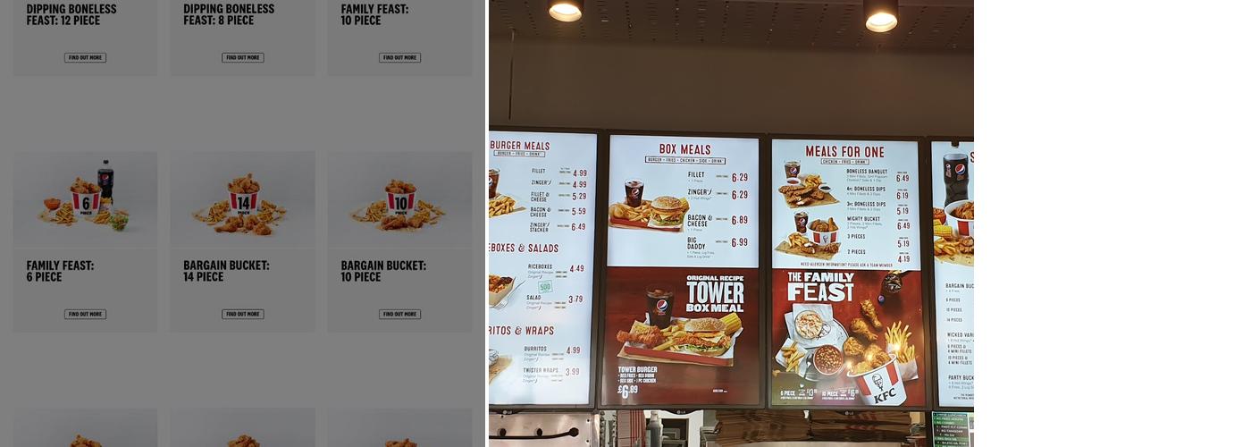 KFC Chessington - North Parade Menu