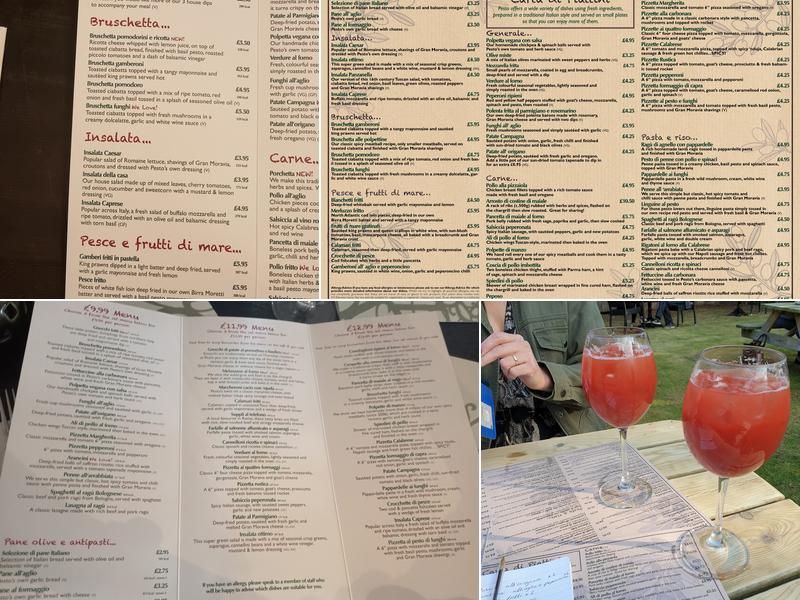 Pesto at the Yacht Menu