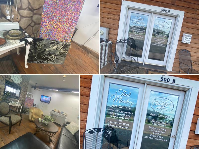 Christi’s Salon and That Monkey Art Gallery