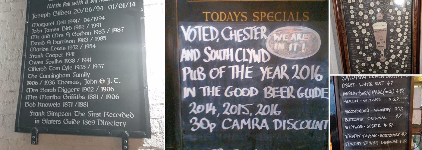 Ye Olde Cottage Inn Menu