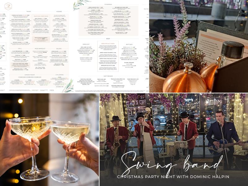 Olive Tree Brasserie Chester Menu