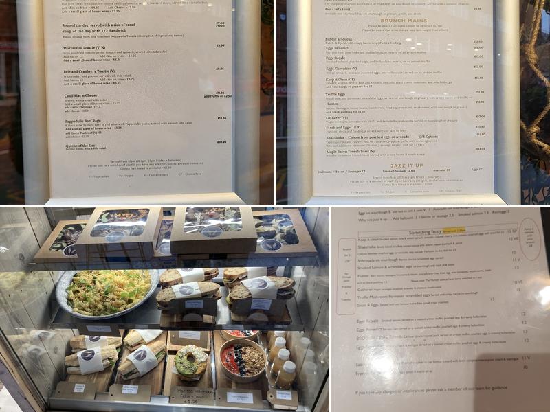 Neighbourhood Bakehouse Menu