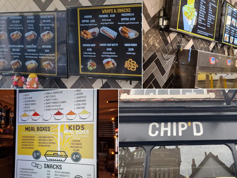 Chip'd Chester Menu