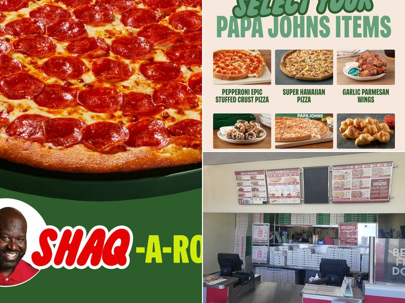 Papa Johns Pizza Menu