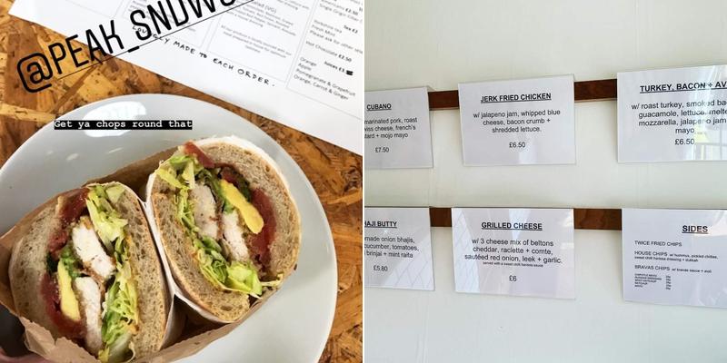 Peak Sandwiches (Hoole) Menu