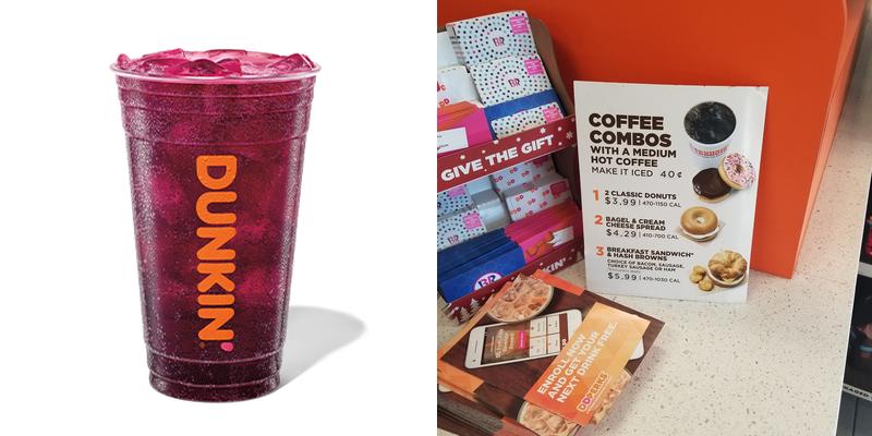 Dunkin' Menu