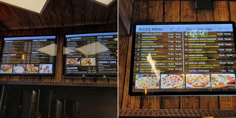 Chester Shawarma Menu