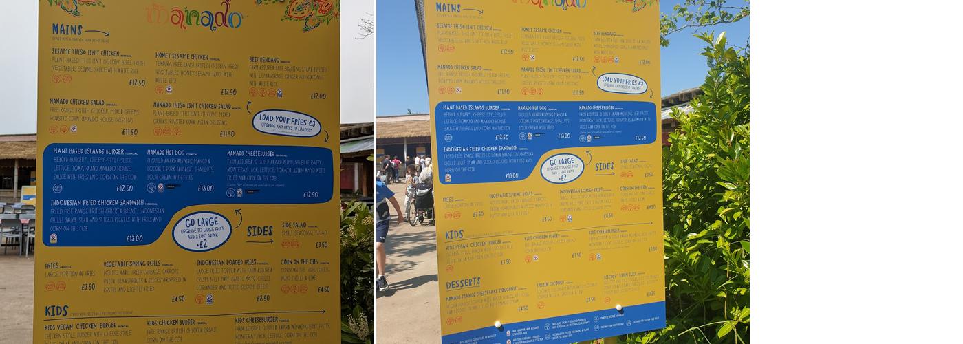 Manado Street Kitchen Menu