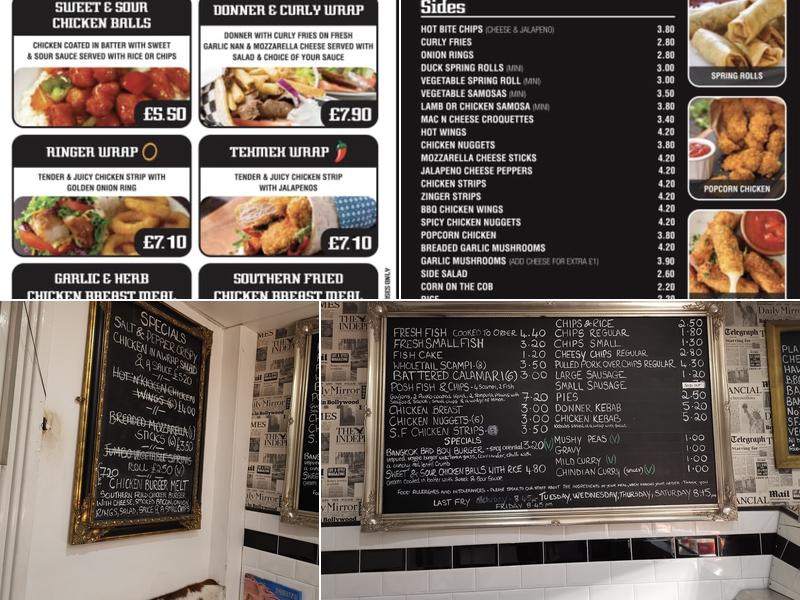 Fish & Chips @ No:3 Menu