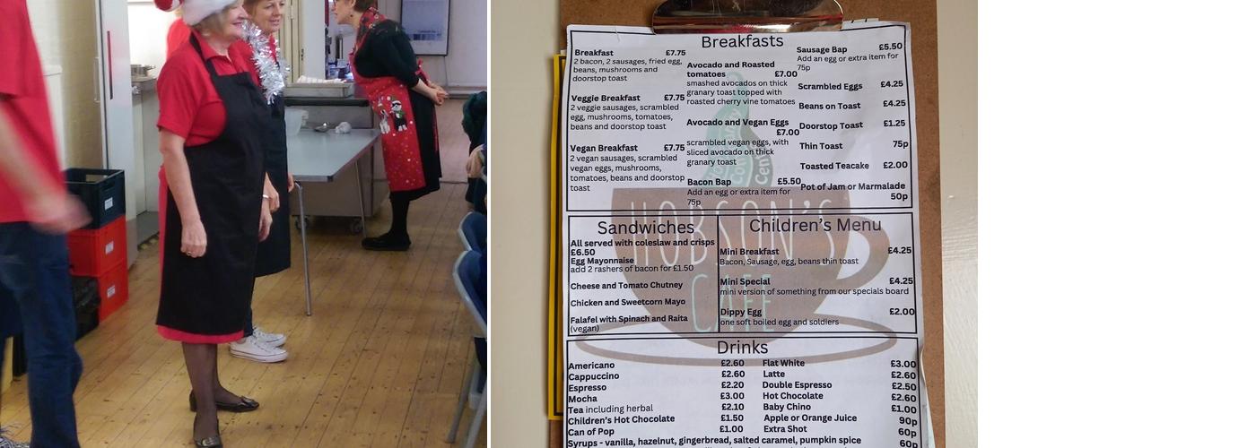 Hobson's Cafe Menu