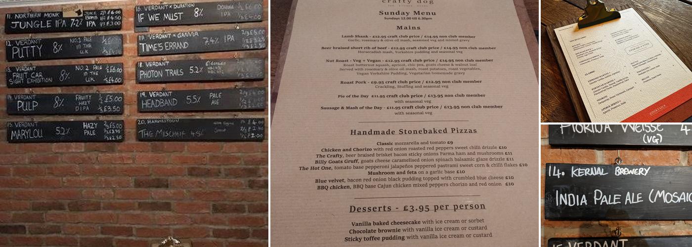 The Midpoint Bar Menu