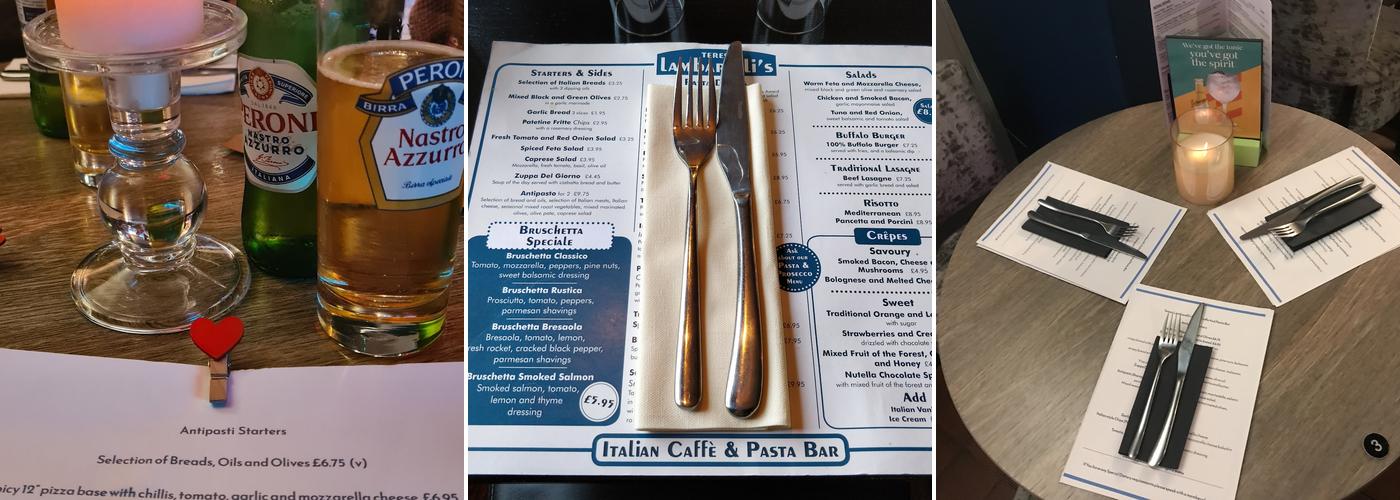 Teresa Lambarelli's Menu