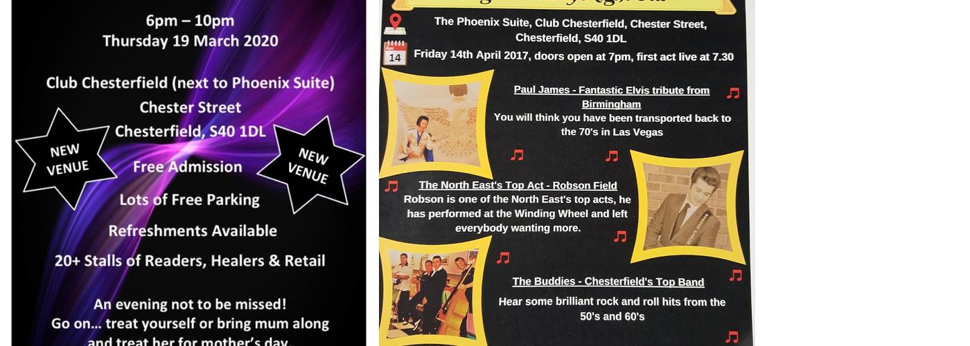 Club Chesterfield Menu