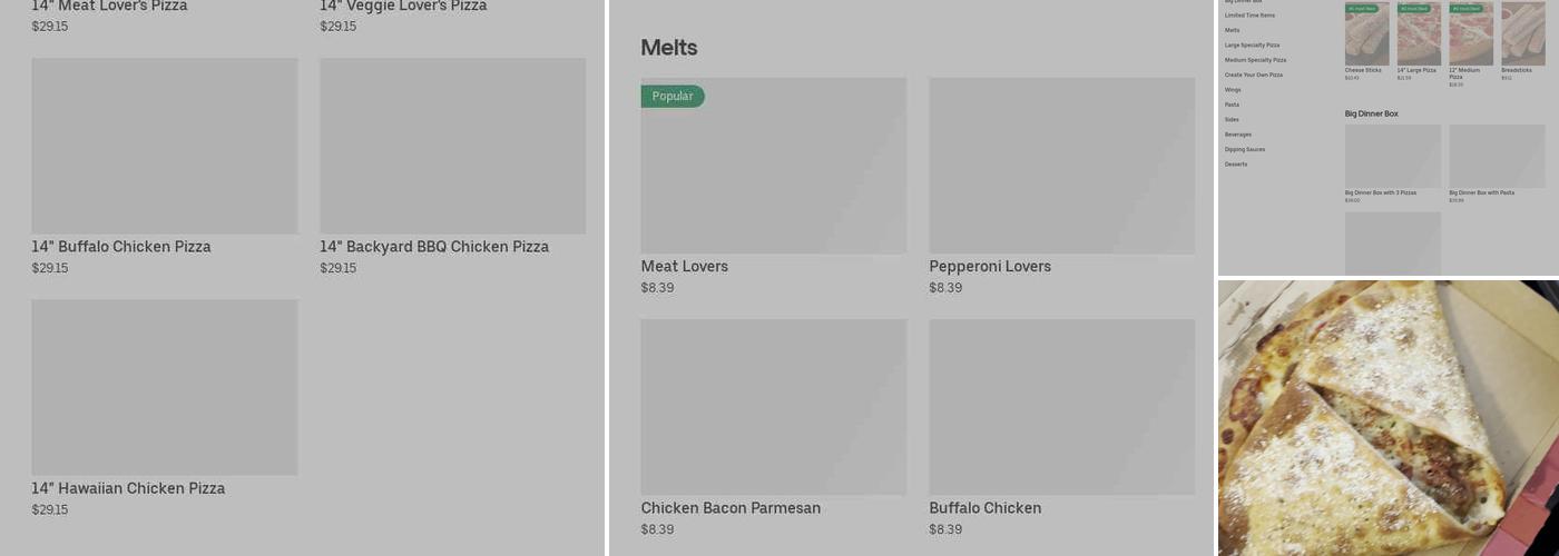 Pizza Hut Menu