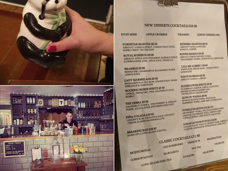 The Rocking Horse Menu