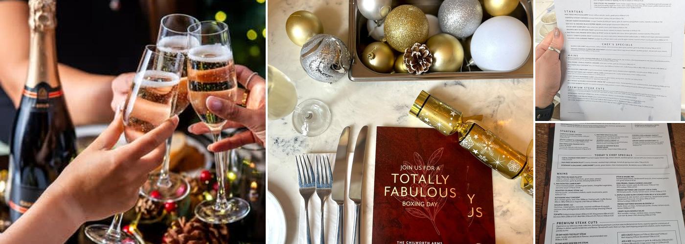 Chilworth Arms Southampton Menu