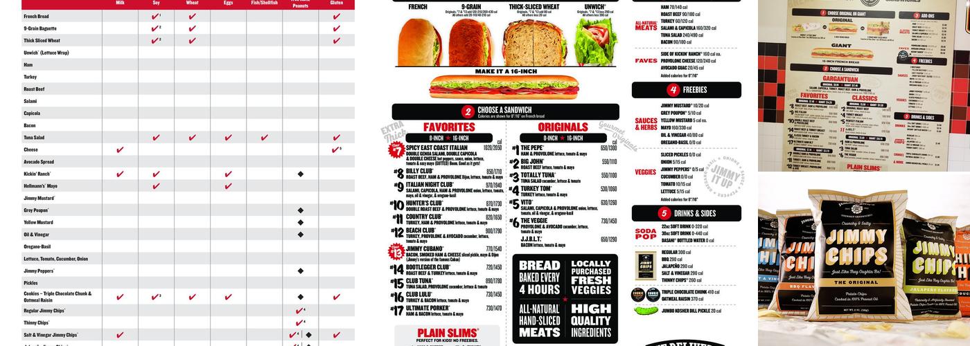 Jimmy John's Menu