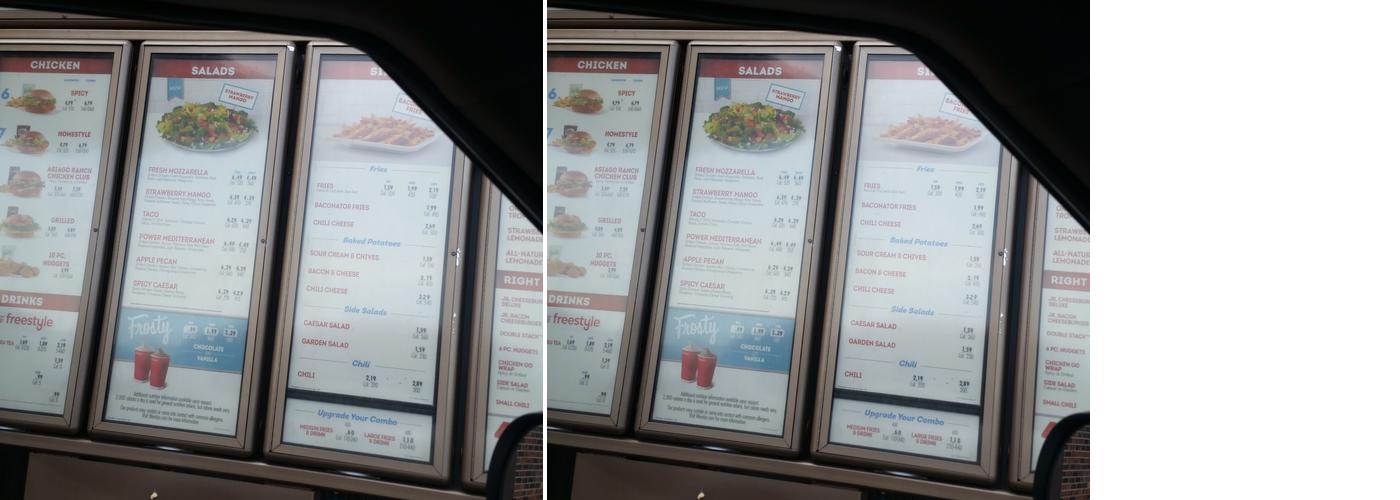 Wendy's Menu